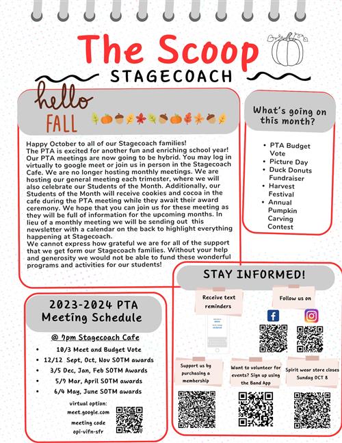 The Scoop Fall Edition